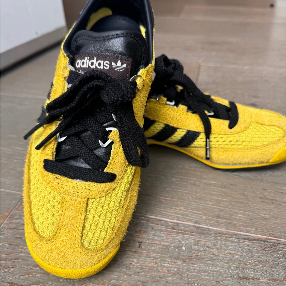 *SOLD*- Wales Bonner x Adidas SL76 Yellow suede mesh samba